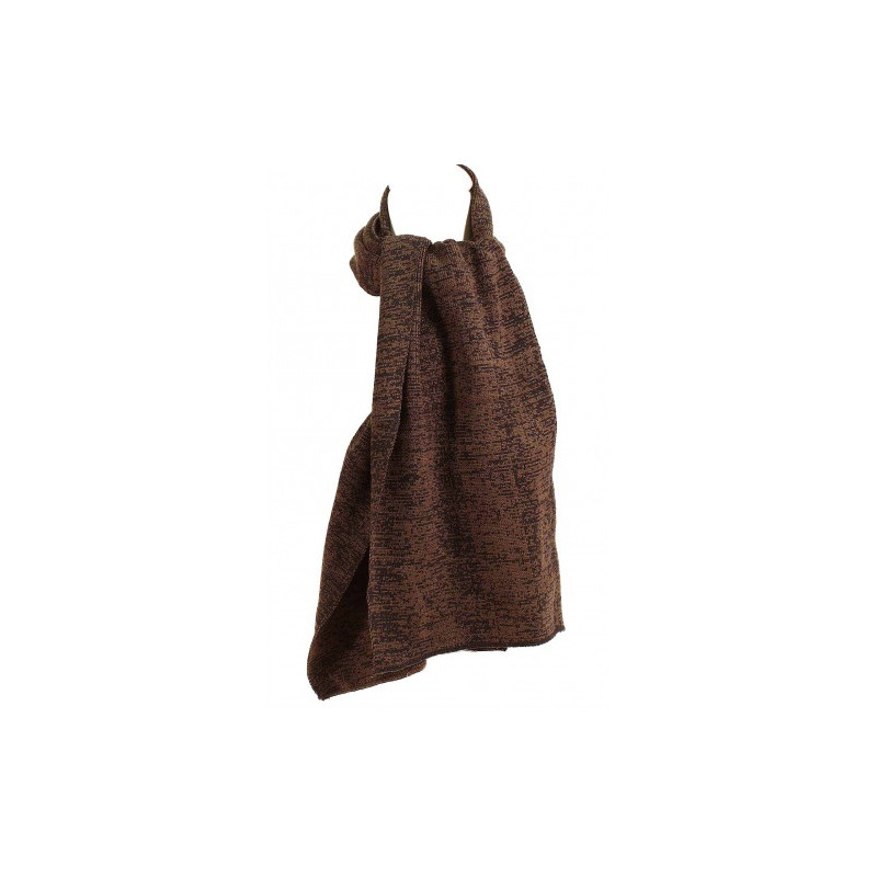 Echarpe homme femme marron