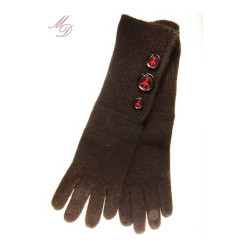 Longs gants noir